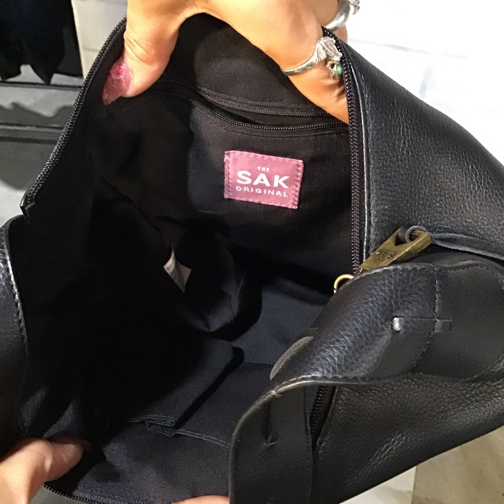The Sak Black Leather Hobo - Picture 4 of 4